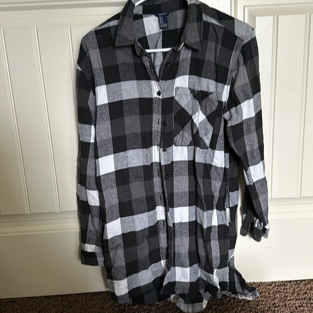 Black and White Flannel